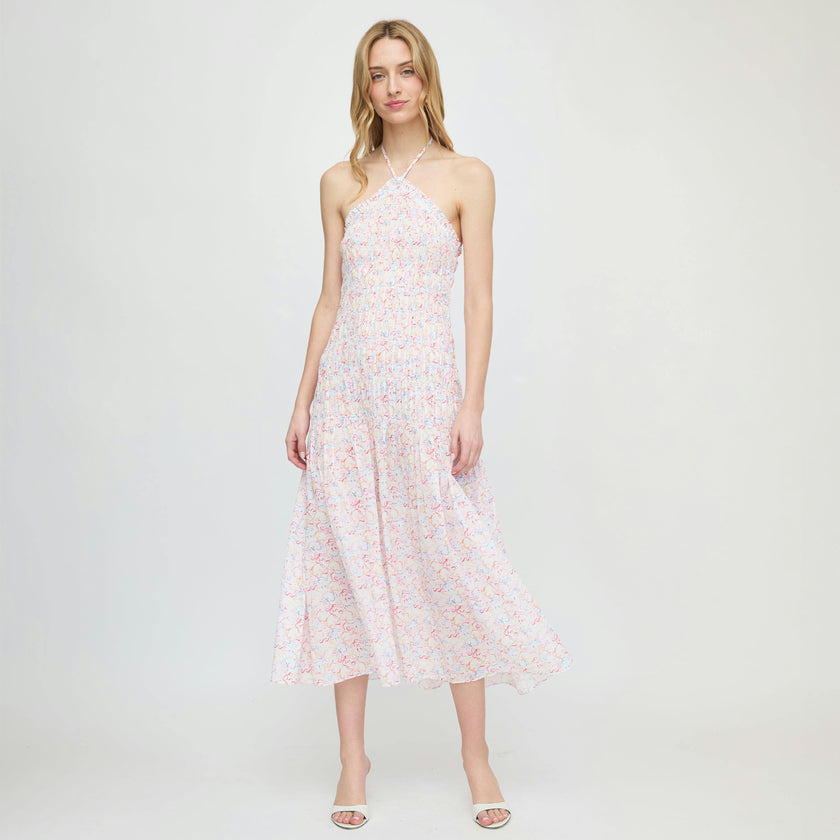 The Lenora Beach Dress - Camo Fish