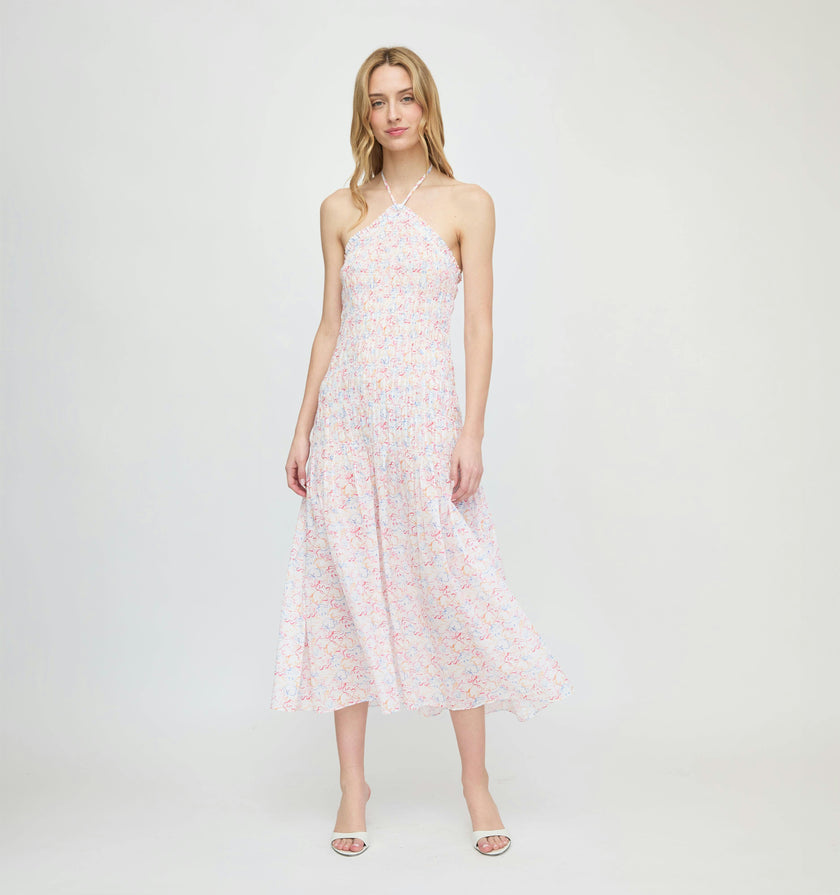 The Lenora Beach Dress - Camo Fish