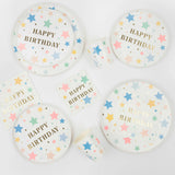 Happy Birthday Stars Cups