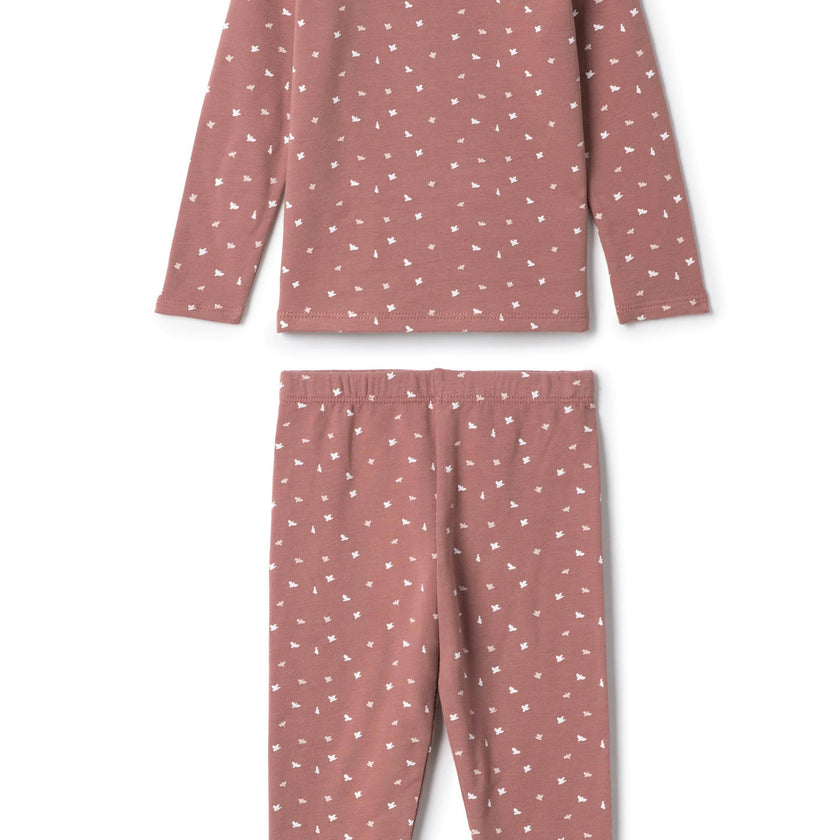 Print 2Pc Set Rosette
