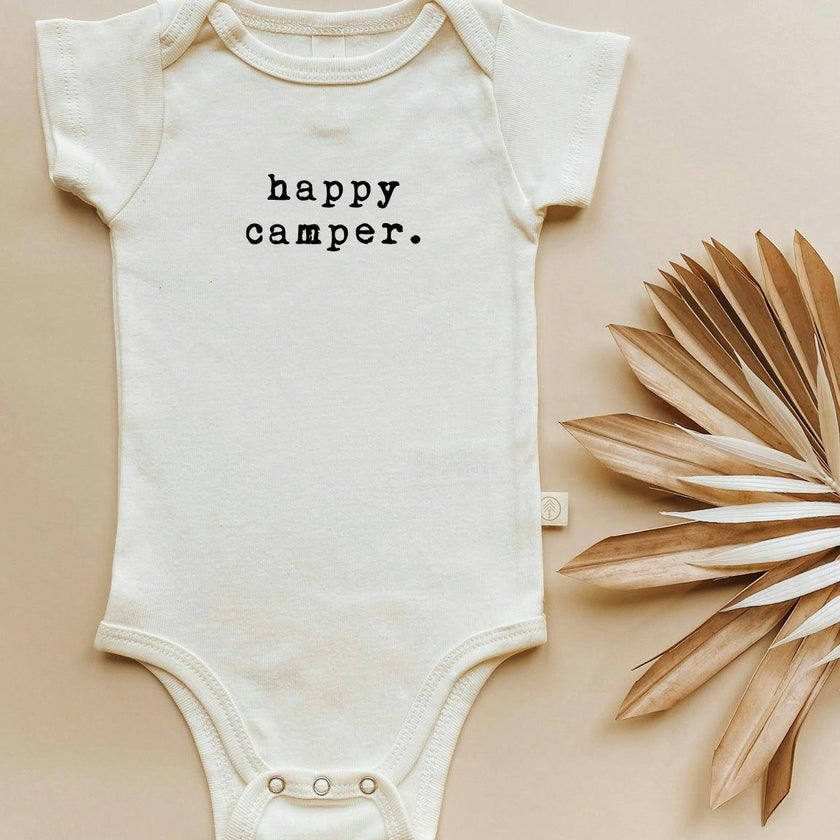Happy Camper Organic Baby Bodysuit