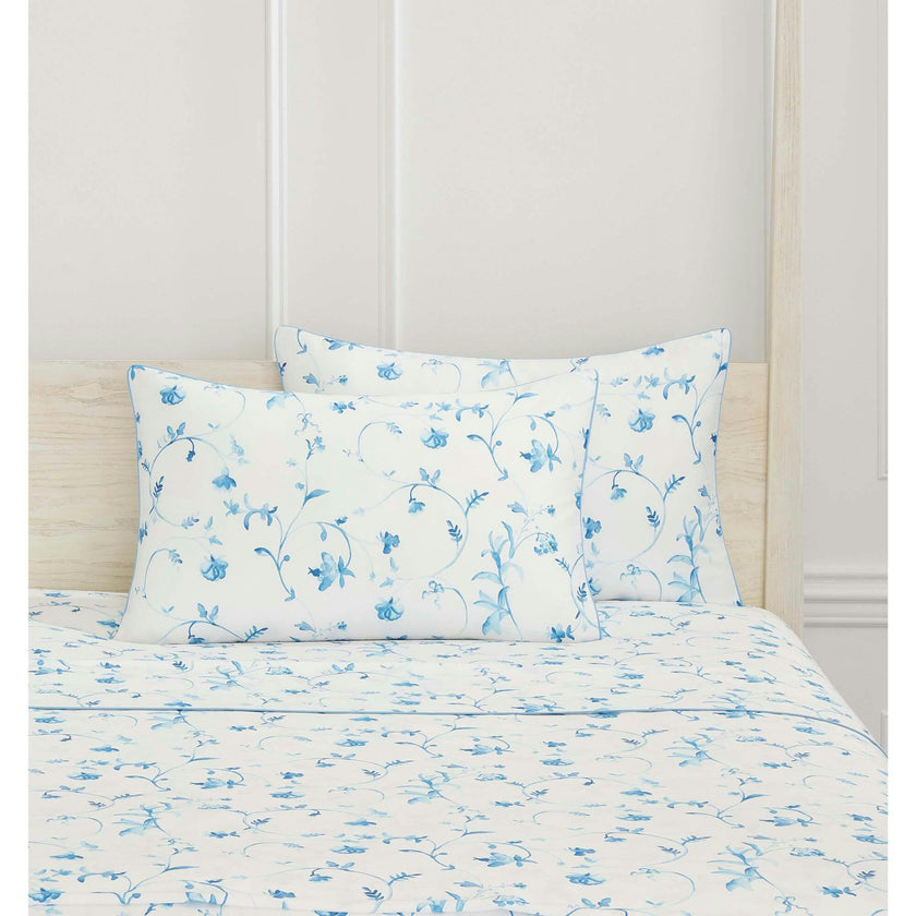 The Pillowcase Set - Blue Botanical