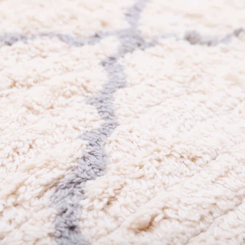 Come Braided Tassel Round Rug