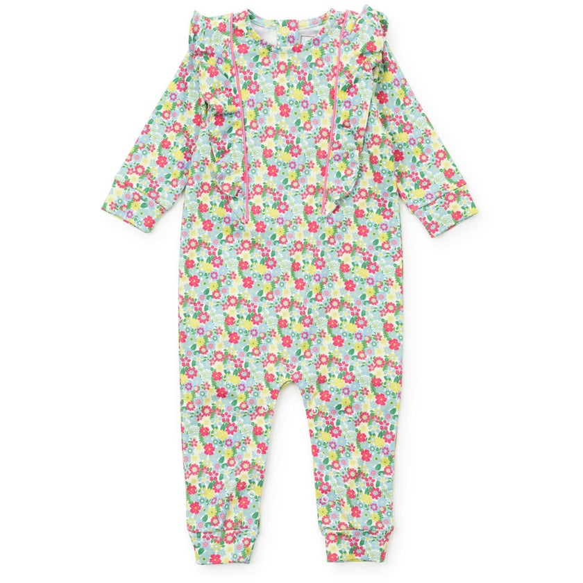 Evelyn Girls' Romper Arboretum Floral
