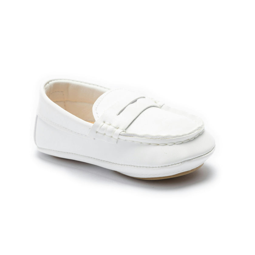 White Loafer Dress Shoes