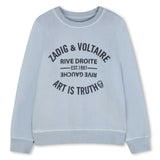 ZADIG & VOLTAIRE Classic Sweatshirt - Pale Blue