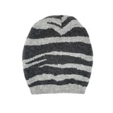 Tiger Pattern Wool Hat (Snap On Pom Sold Separately)