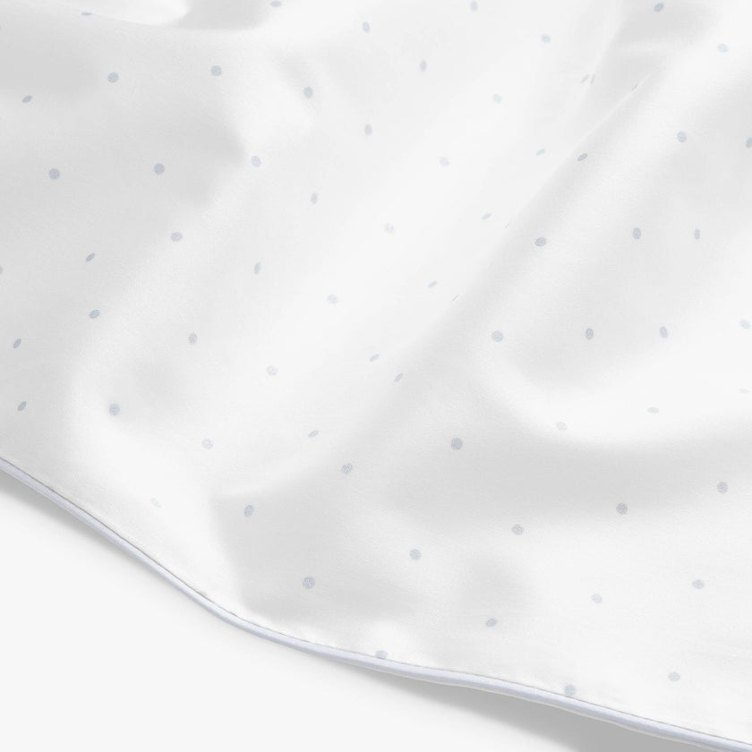 Classic Polka Dot Baby Duvet - Blue