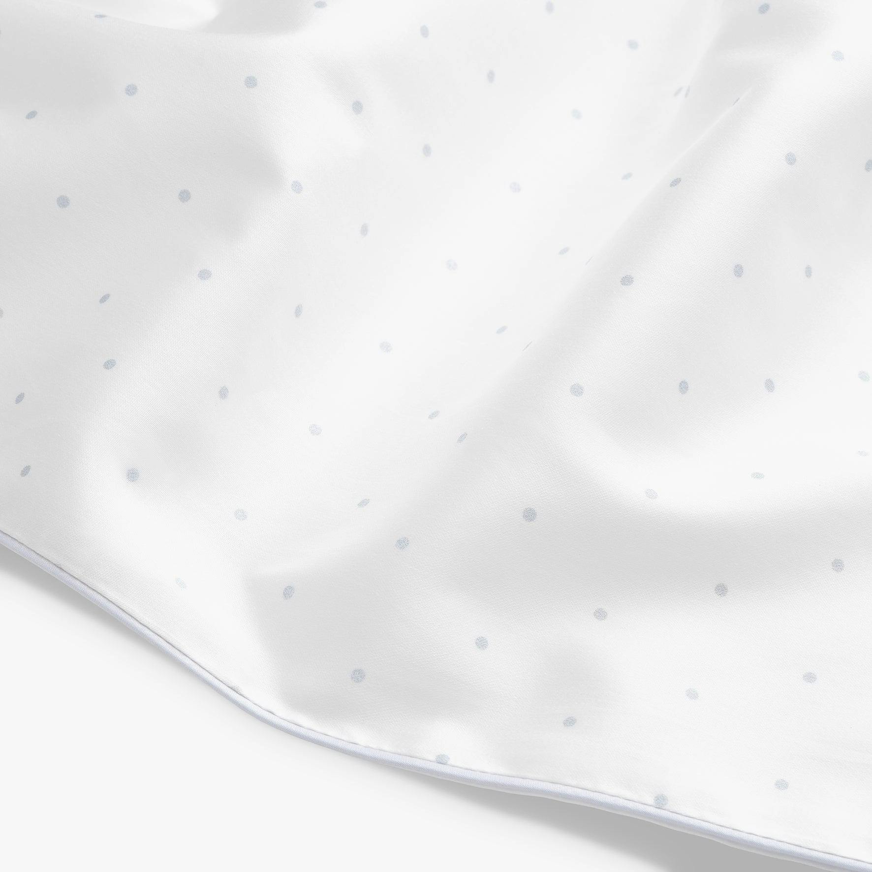 Classic Polka Dot Crib Sheet - Blue