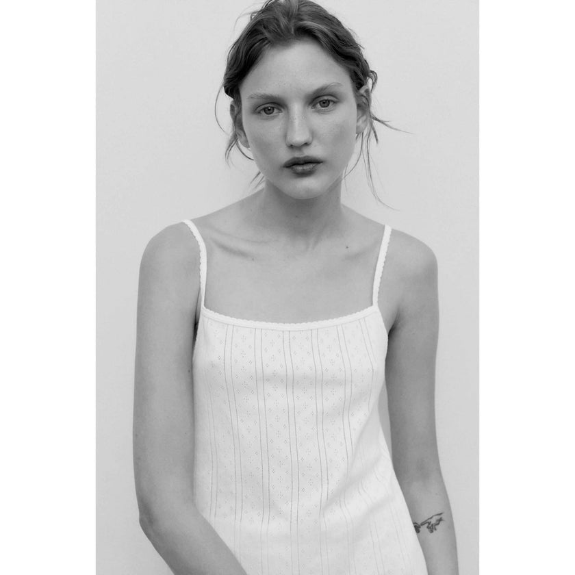 Romero Woman Top Ecru