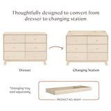 Babyletto Hudson Modern 6-Drawer Assembled Double Dresser