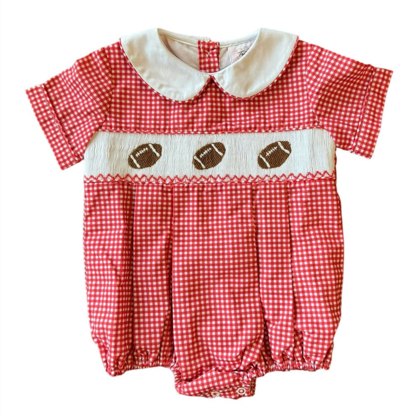 Red Gingham Football - Noah Bubble