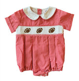 Red Gingham Football - Noah Bubble