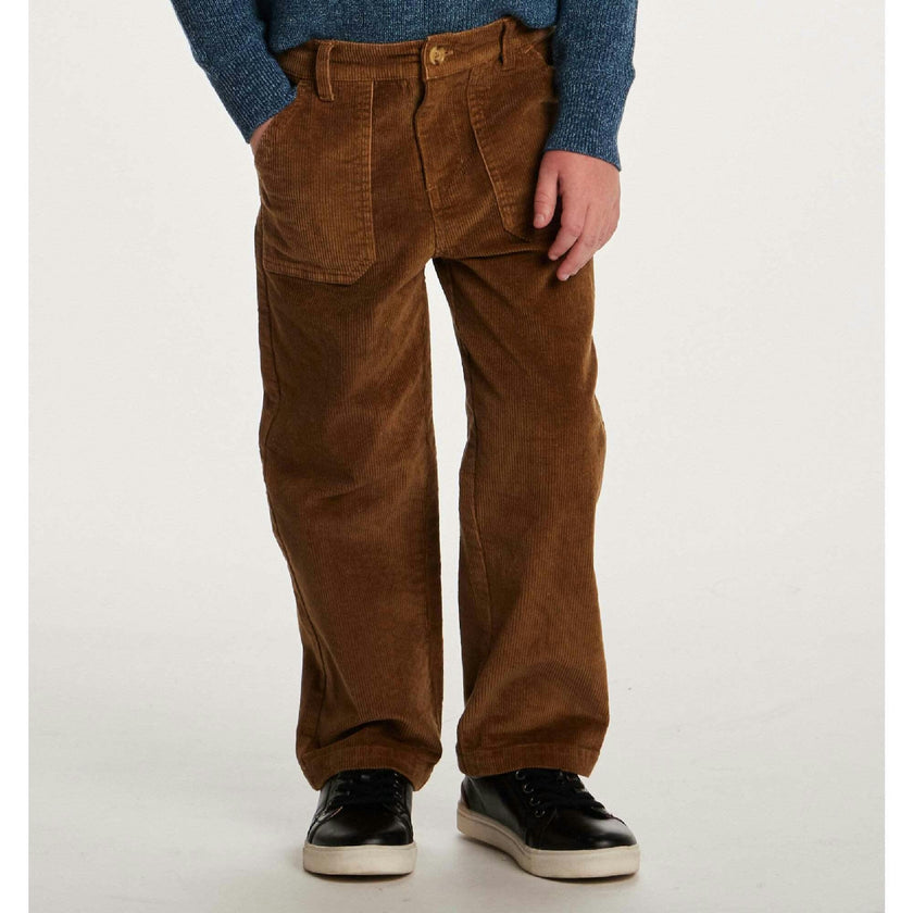 Kids Wide Leg Corduroy Pants