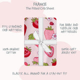 FRANKIE Fitted Crib Sheet