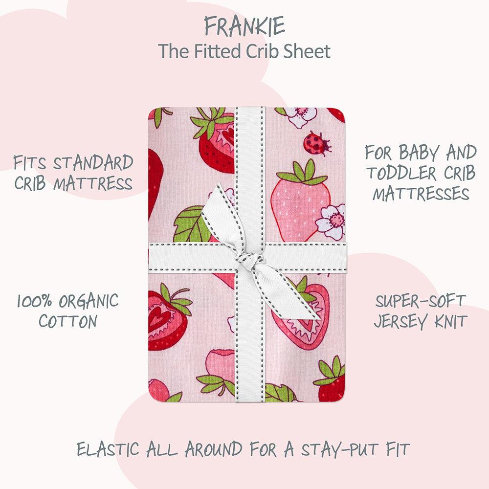 FRANKIE Fitted Crib Sheet