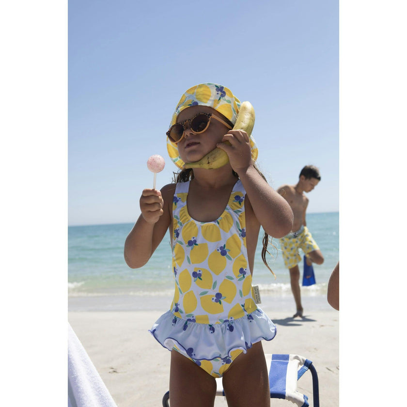 Lemonberry ruffle swimsuit