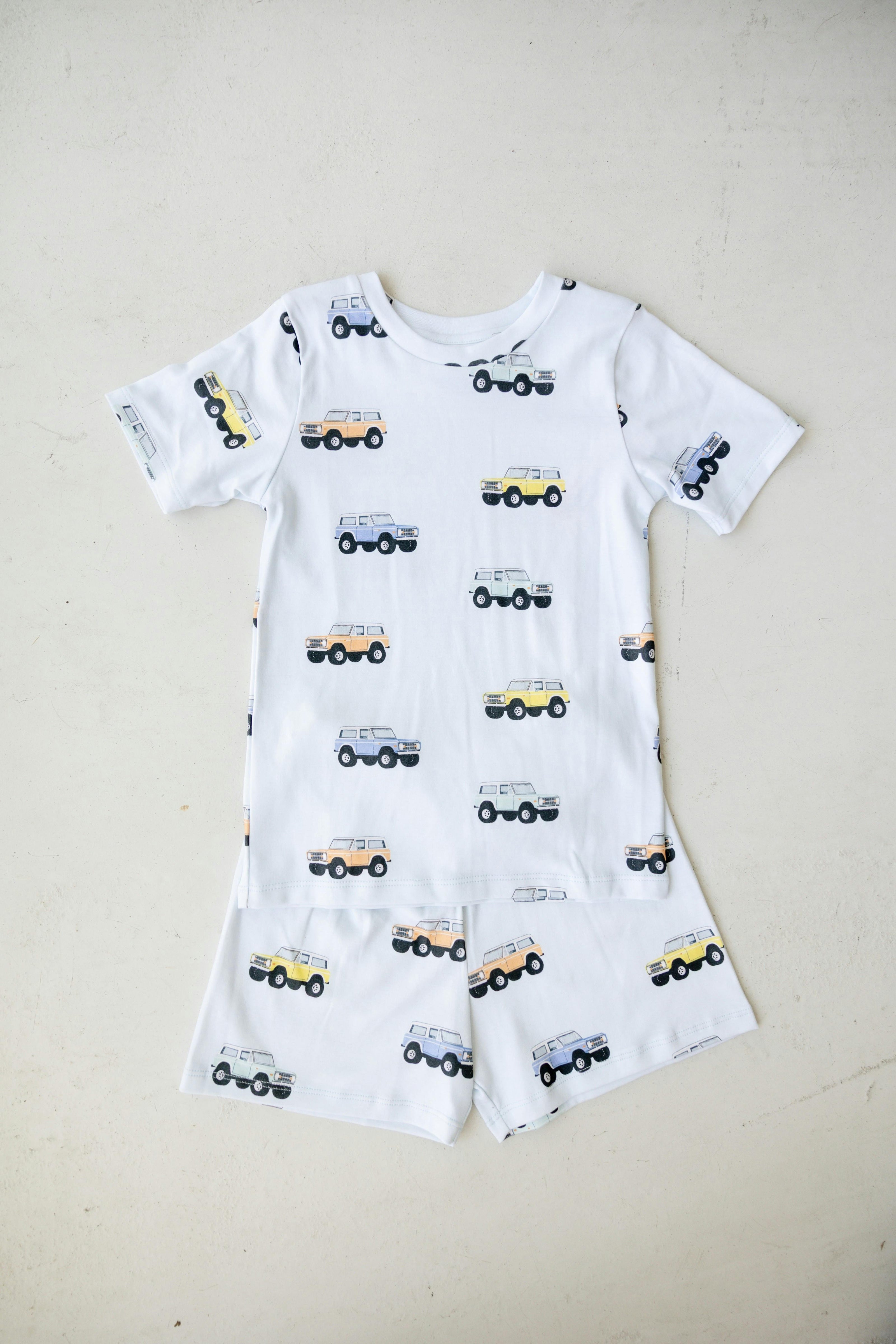 bronco short set