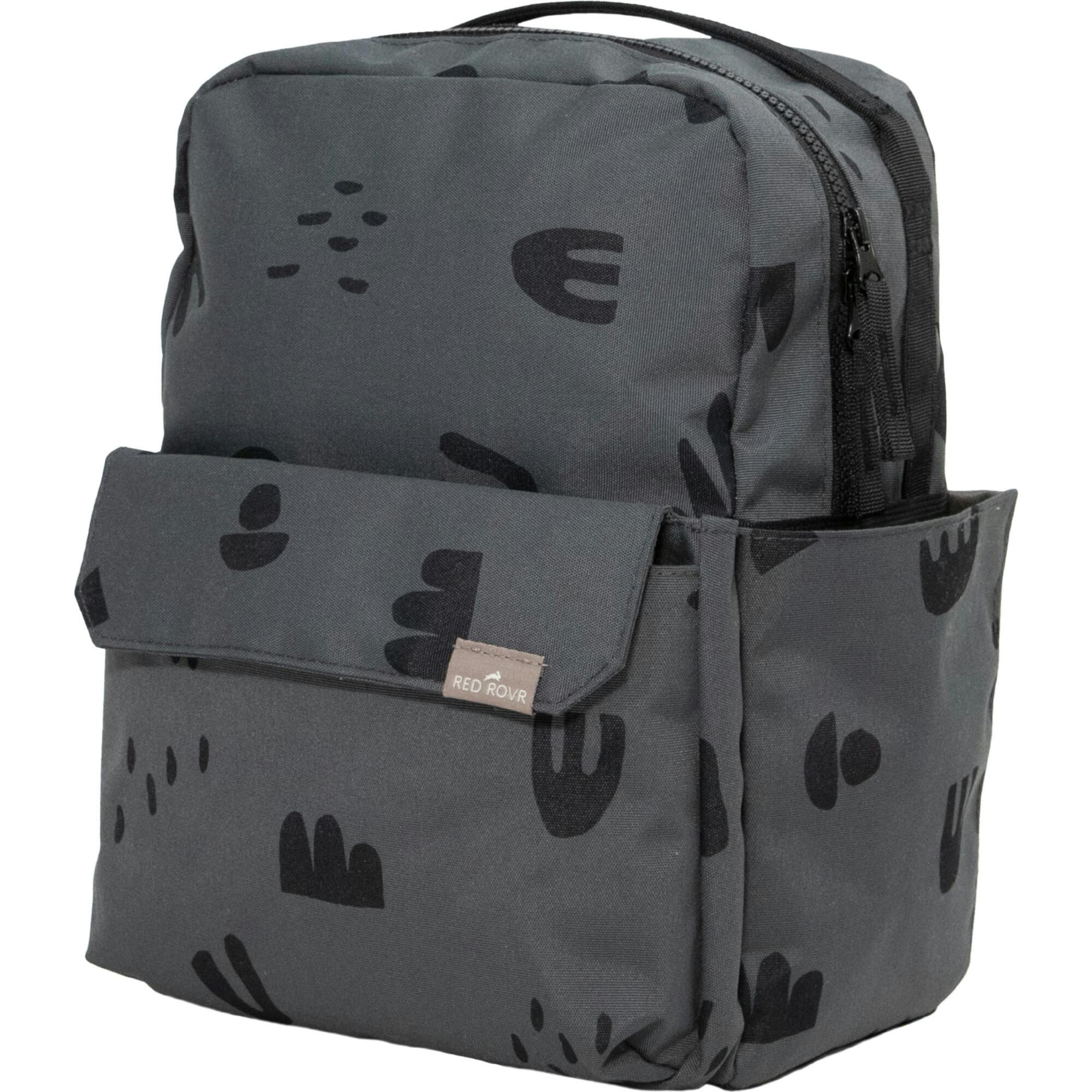 Red Rovr Mini Roo Backpack - Charcoal Doodle