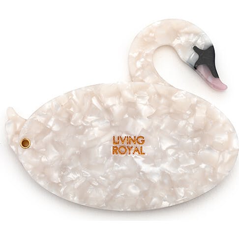 Swan Compact Mirror