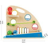 Totally Amazing Roller Derby Wooden Marble Racing Toy