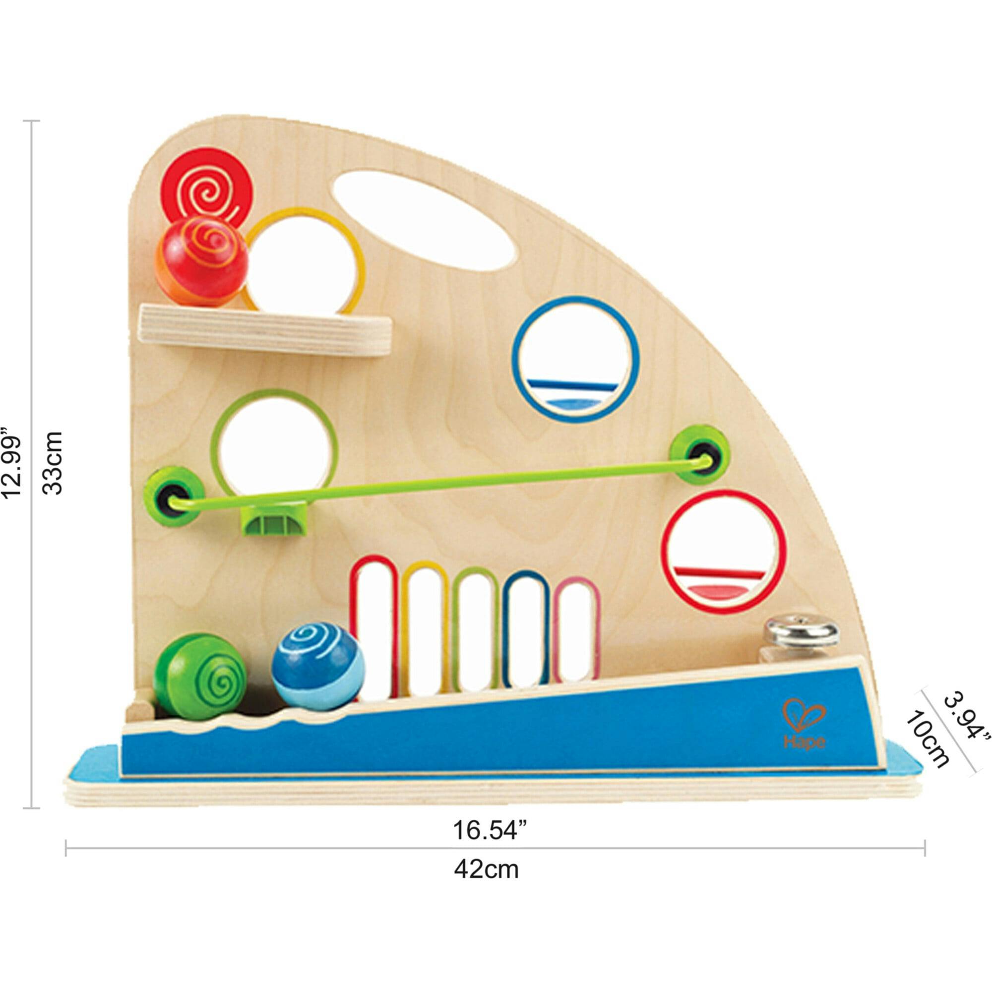 Totally Amazing Roller Derby Wooden Marble Racing Toy
