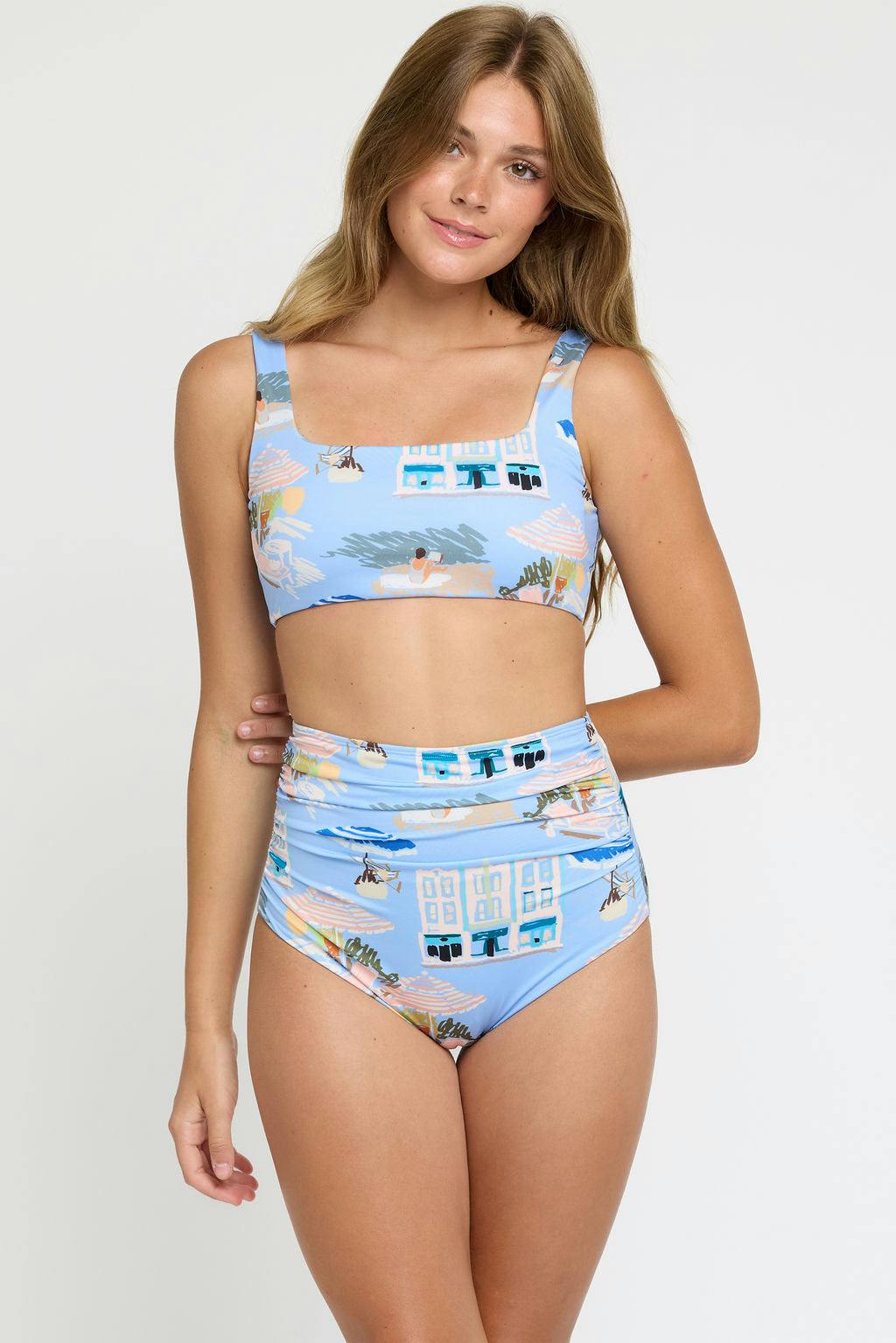 Maggie Reversible Top in Coast to Coast
