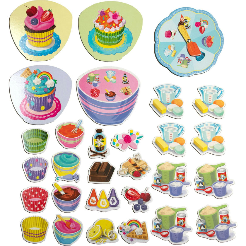 Cupcake Shaped Spinner Game