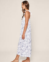 Women's Pima Clara Nightgown in Timeless Toile