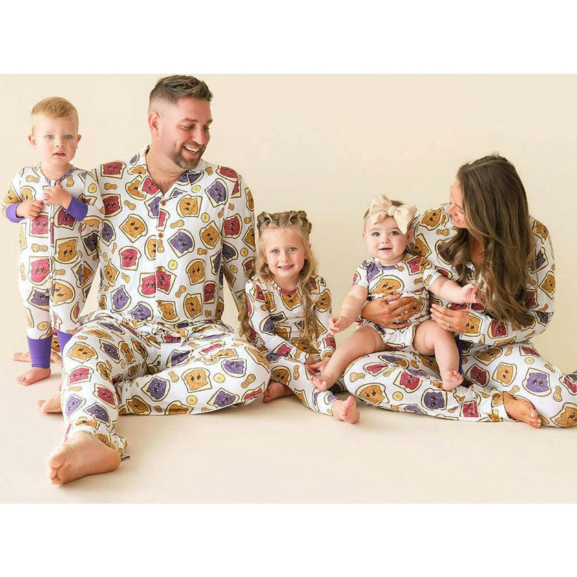 Peanut Butter Jelly Time Men's Luxe Pajama Pant Set