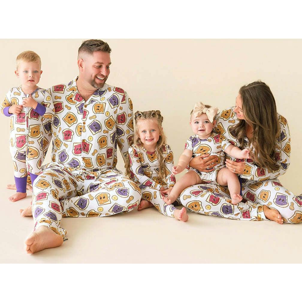 Peanut Butter Jelly Time Men's Luxe Pajama Pant Set