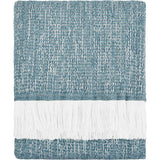 Crosshatch Stain Resistant Indoor Outdoor Throw