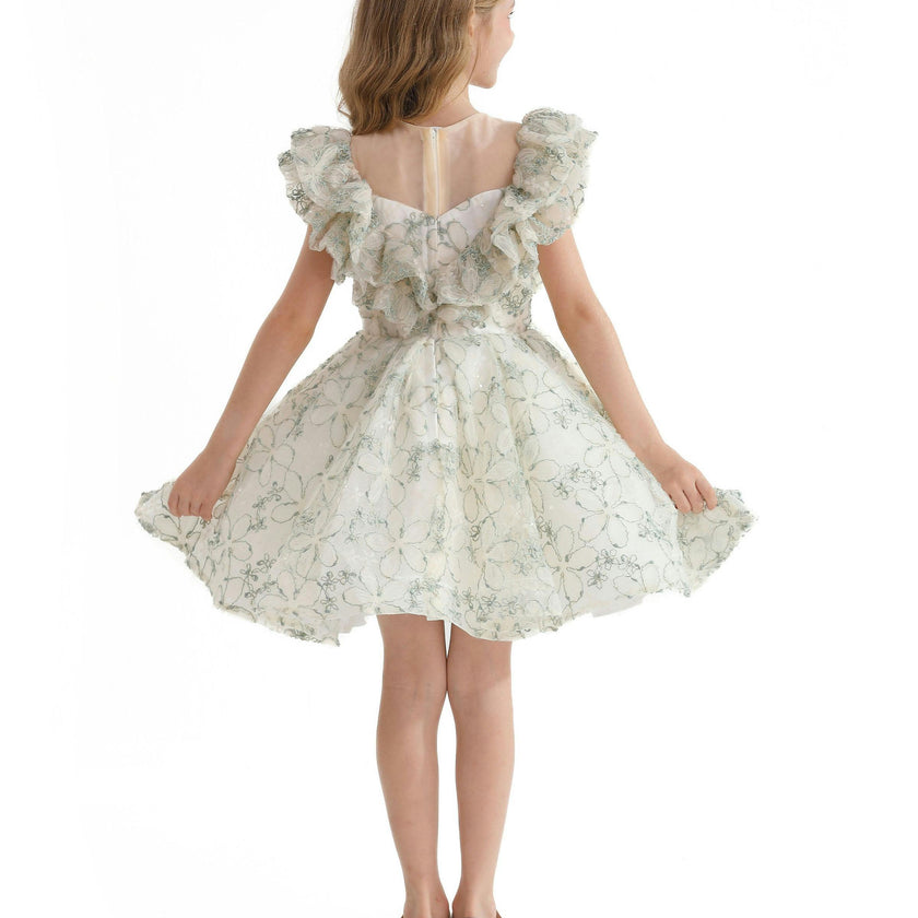 Green Floral Honeydale Dress