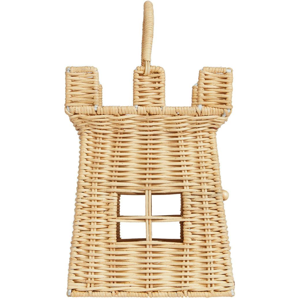 Rattan Castle Bag
