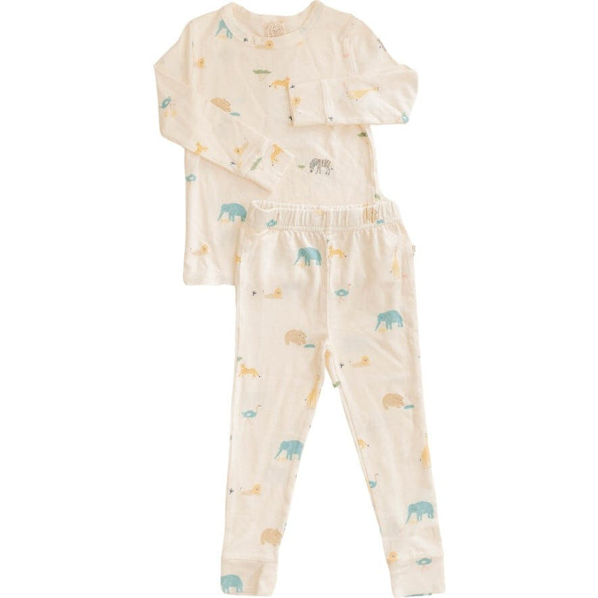 Toddler Modal Pajama Set in Zoo