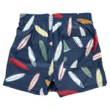 Boys Swim Trunk - Navy Surfboard
