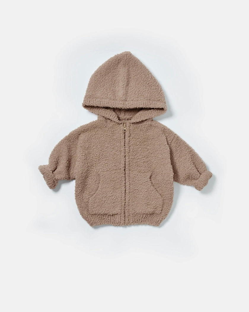 Zip Up Hoodie - Fuzzy