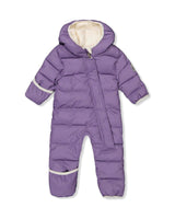 Baby Cloud One Piece Snowsuit Adapted For Car Seats Violet