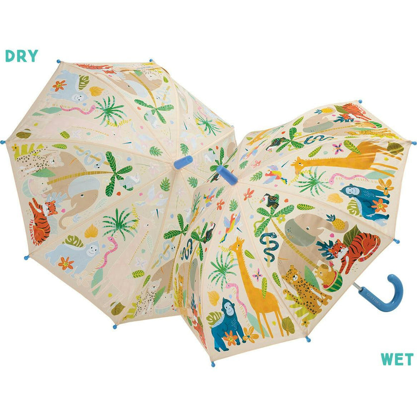 Jungle Colour Changing Umbrella