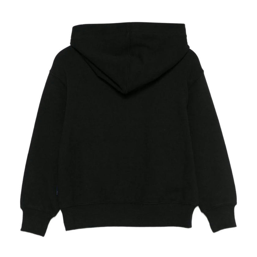 Black Spray Bear Hoodie