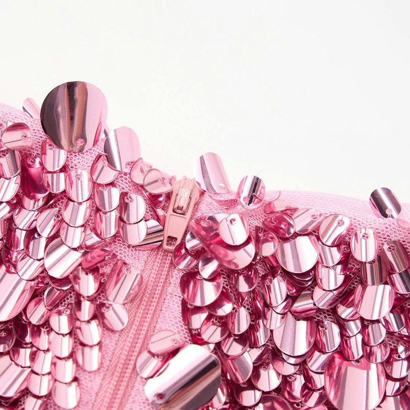 Davina Sequin Mini Skirt