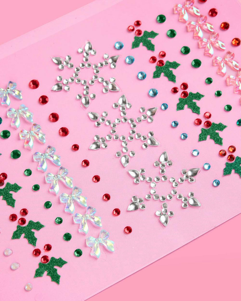 Merry & Bright Gem Set - 89 adhesive face gems