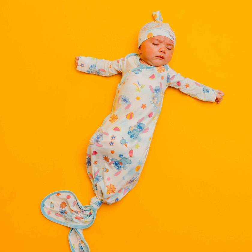 Newborn Knotted Gown - Disney Stitch Dreamsicles