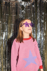children's wool blend sweater - star