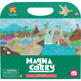 Tribe: Magna Carry - Dino World - Fold Out Magnetic Play Scene
