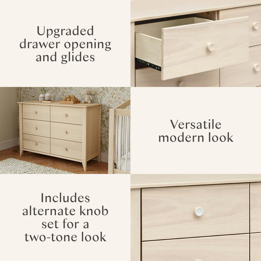 Sprout 6-Drawer Dresser (48")