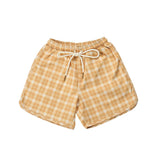 Swim Trunks | UPF + Recycled - Buckwheat Plaid
