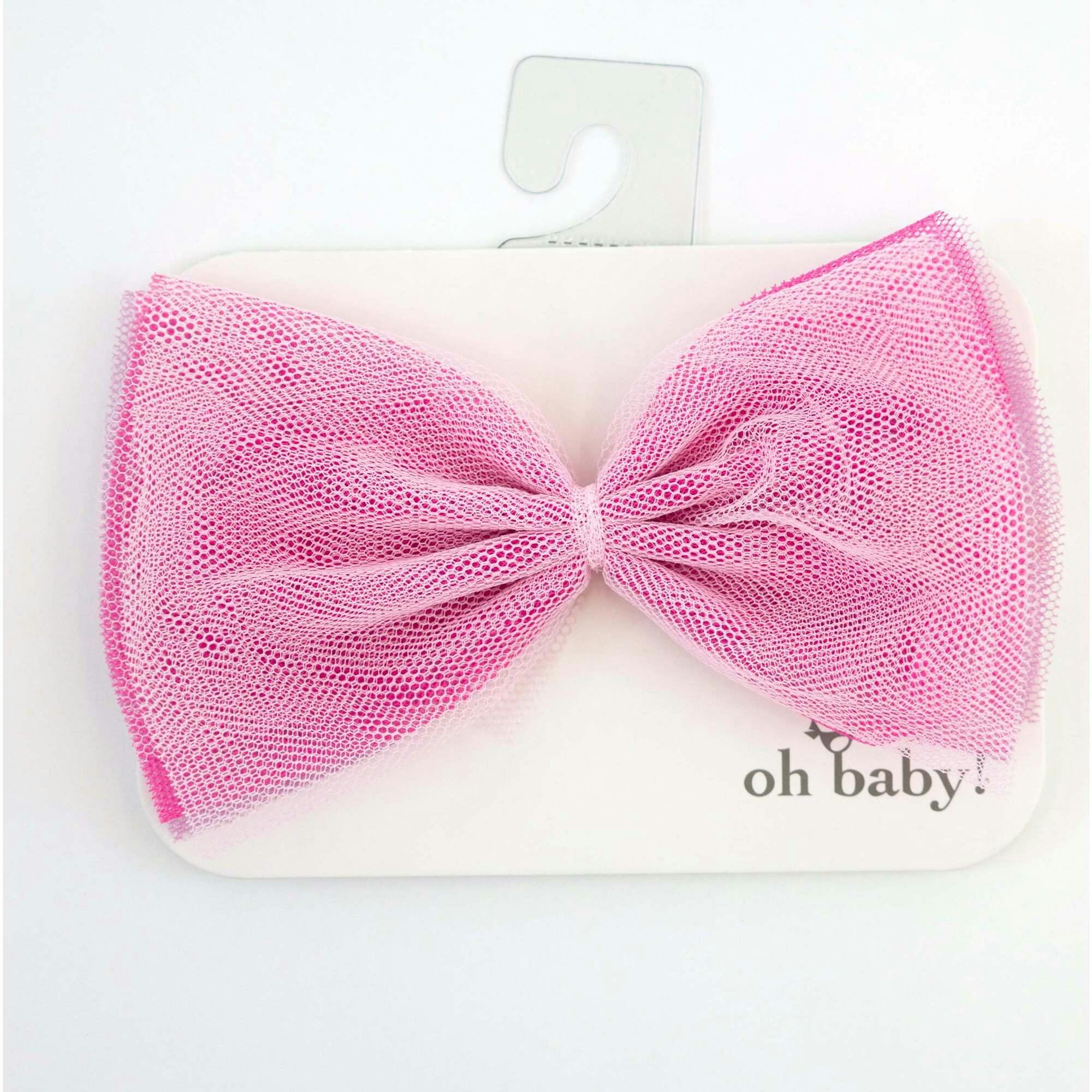 Ombre Bow on Nylon Headband