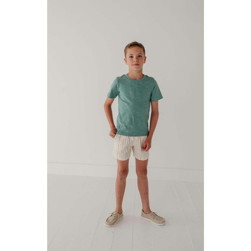 Boy's Twill Beach Shorts