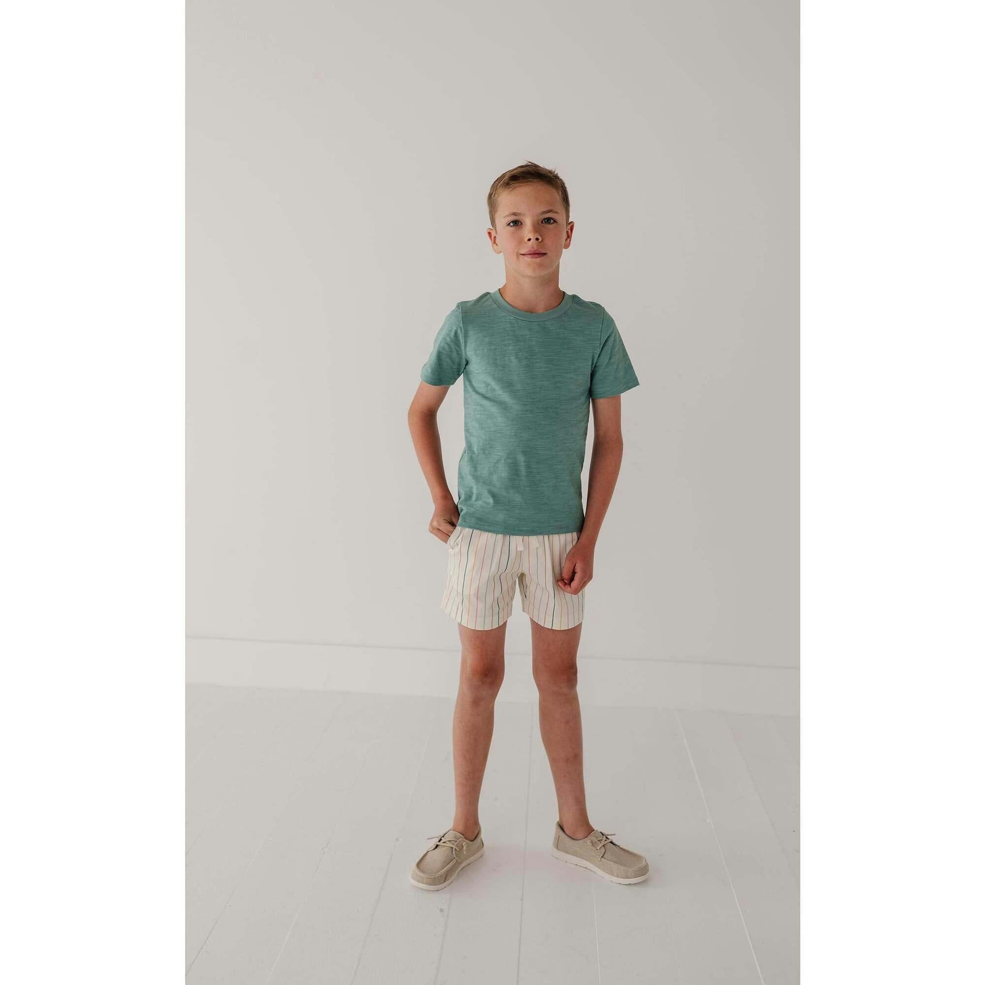 Boy's Twill Beach Shorts
